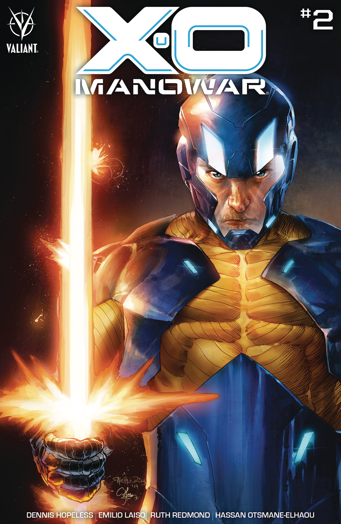 X-O Manowar #2 Cover B Diaz (2020)