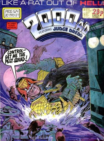 2000 AD #524-Near Mint (9.2 - 9.8)