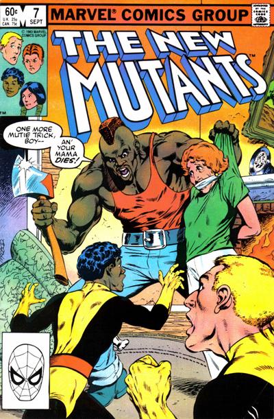 The New Mutants #7 [Direct] - Vf+ 8.5