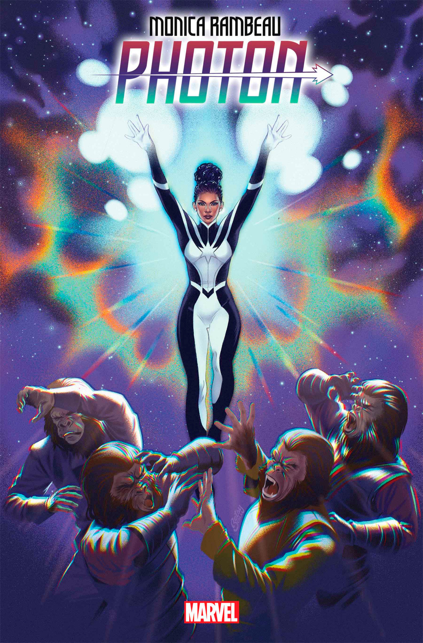 Monica Rambeau Photon #3 Cola Planet of the Apes Variant