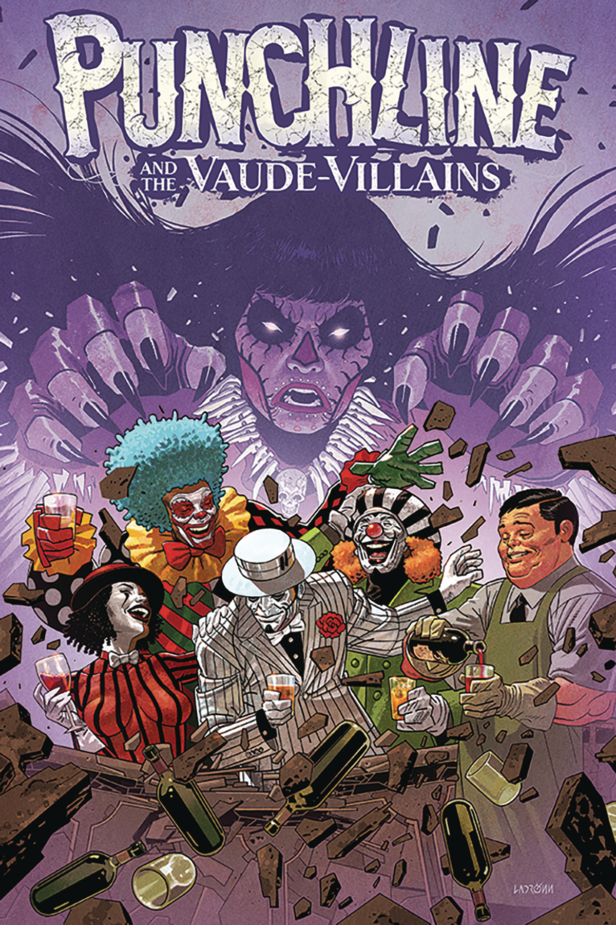 Punchline And Vaude Villains #3 Cover A Ladronn
