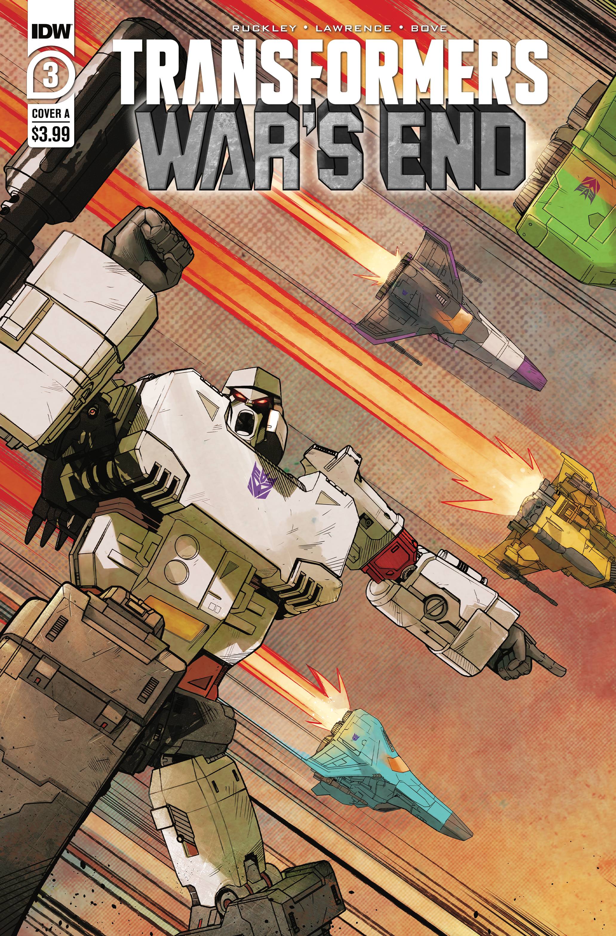Transformers Wars End #3 Cover A Sebastian Piriz (Of 4)