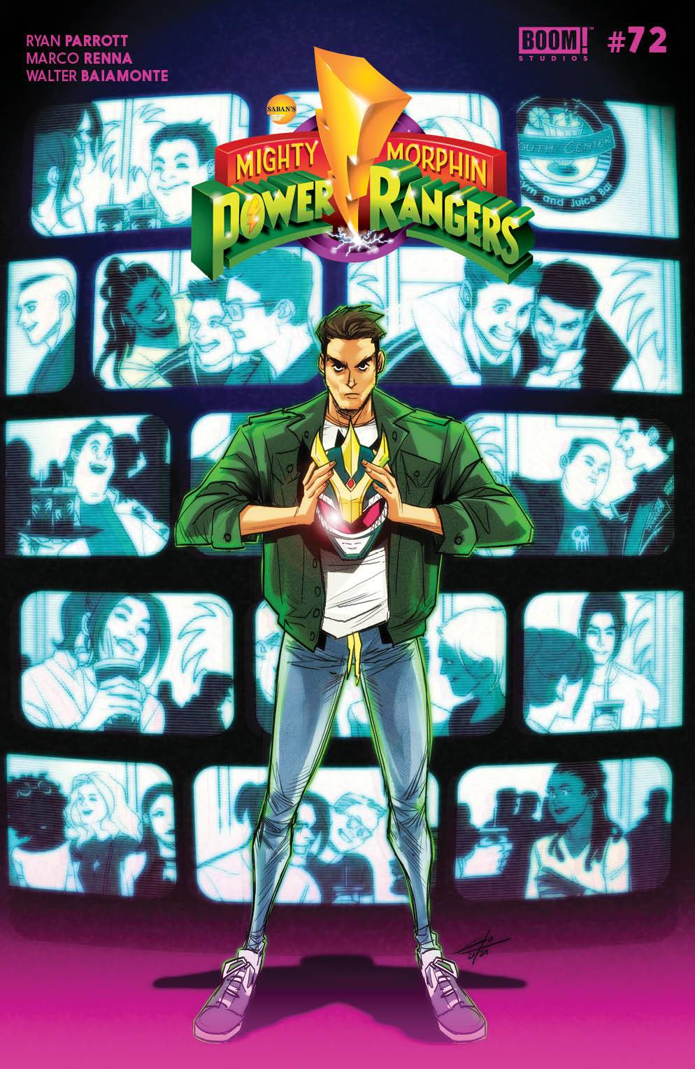 Mighty Morphin #9 Cover B Legacy Variant Carlini