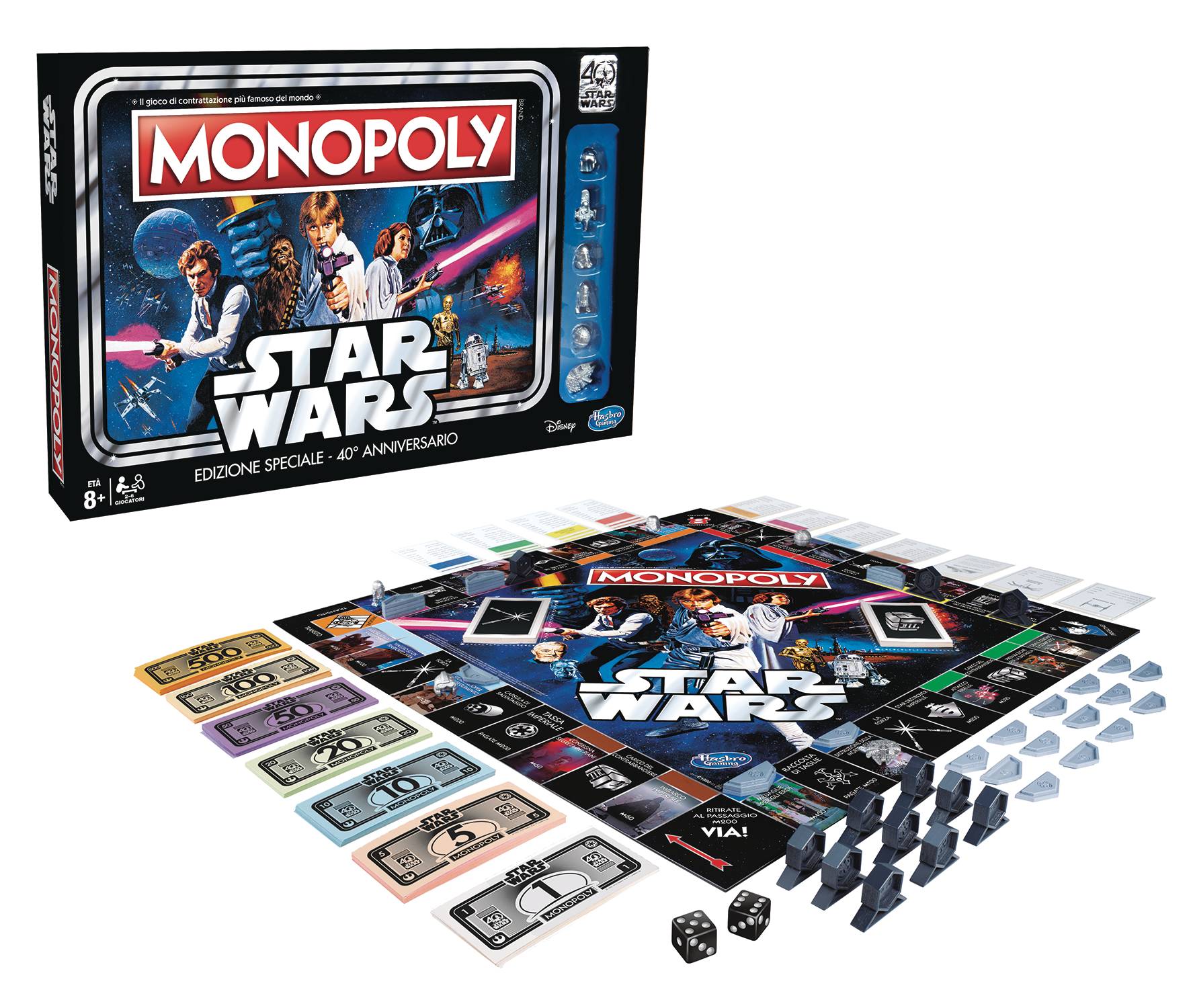 star wars monopoly 40th edition