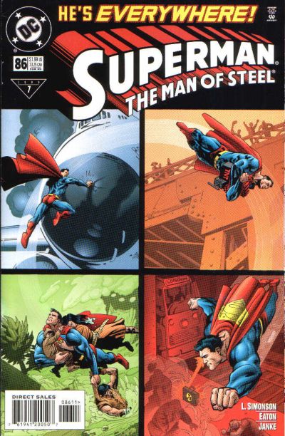 Superman: The Man of Steel #86 [Direct Sales]-Fine (5.5 – 7)