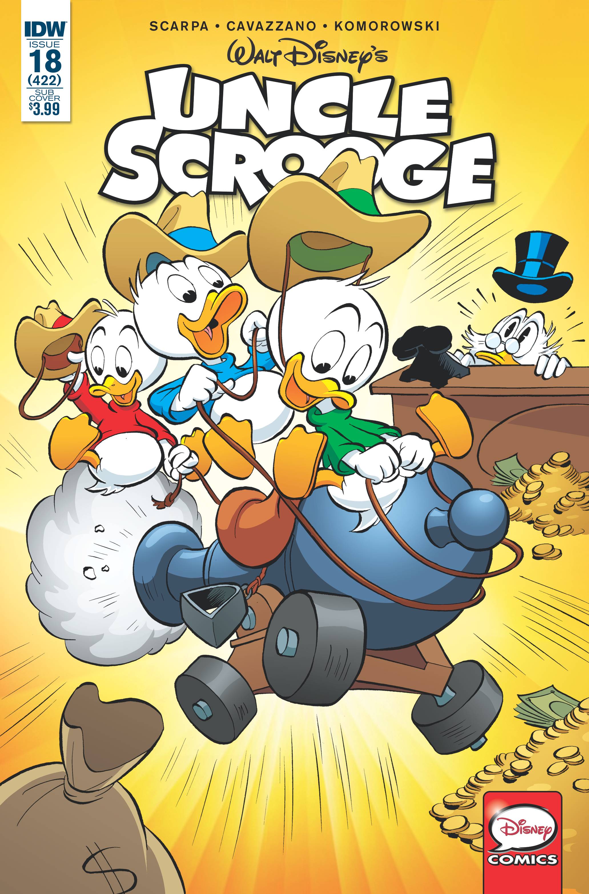 Uncle Scrooge #18 Subscription Variant