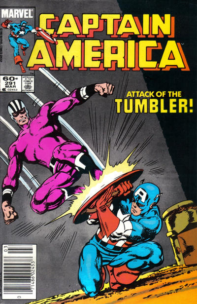 Captain America #291 [Newsstand]-Good (1.8 – 3)