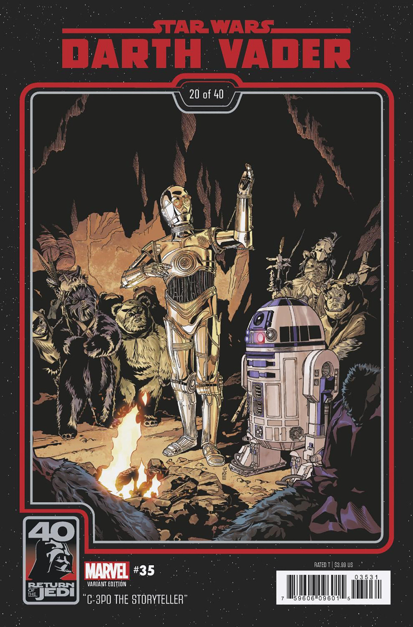 Star Wars: Darth Vader #35 Chris Sprouse Return of the Jedi 40th Anniversary Variant