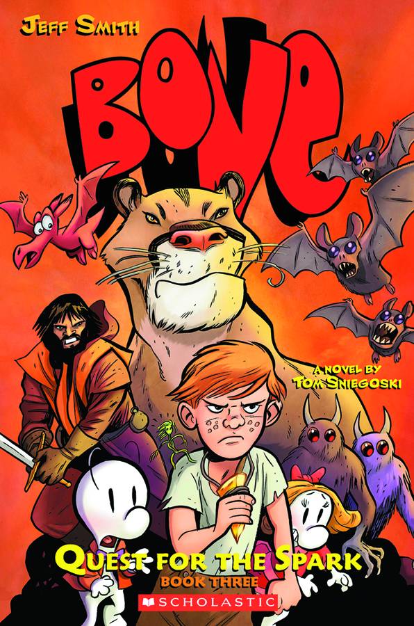 Bone Quest For Spark Soft Cover Novel Book 3