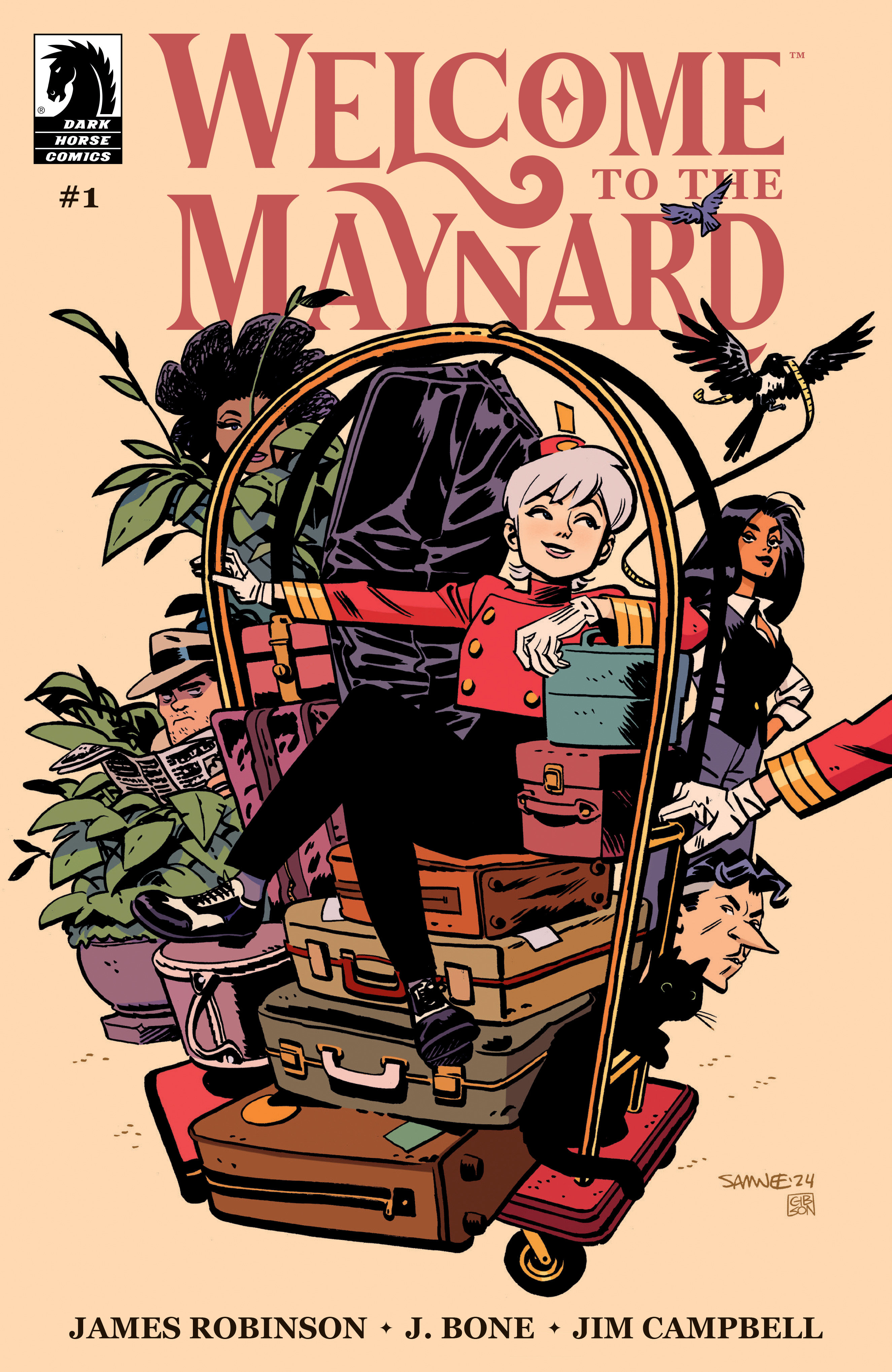 Welcome to the Maynard #1 Cover B (Chris Samnee)