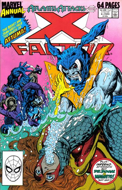 X-Factor Annual #4 [Direct]-Near Mint (9.2 - 9.8)