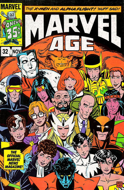 Marvel Age #32 (1983) -Very Fine (7.5 – 9)