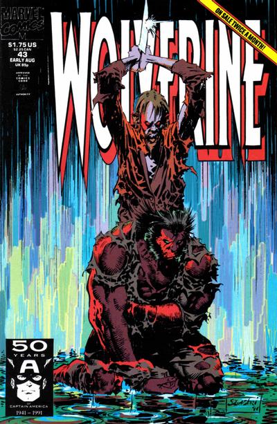 Wolverine #43 [Direct]-Very Fine 