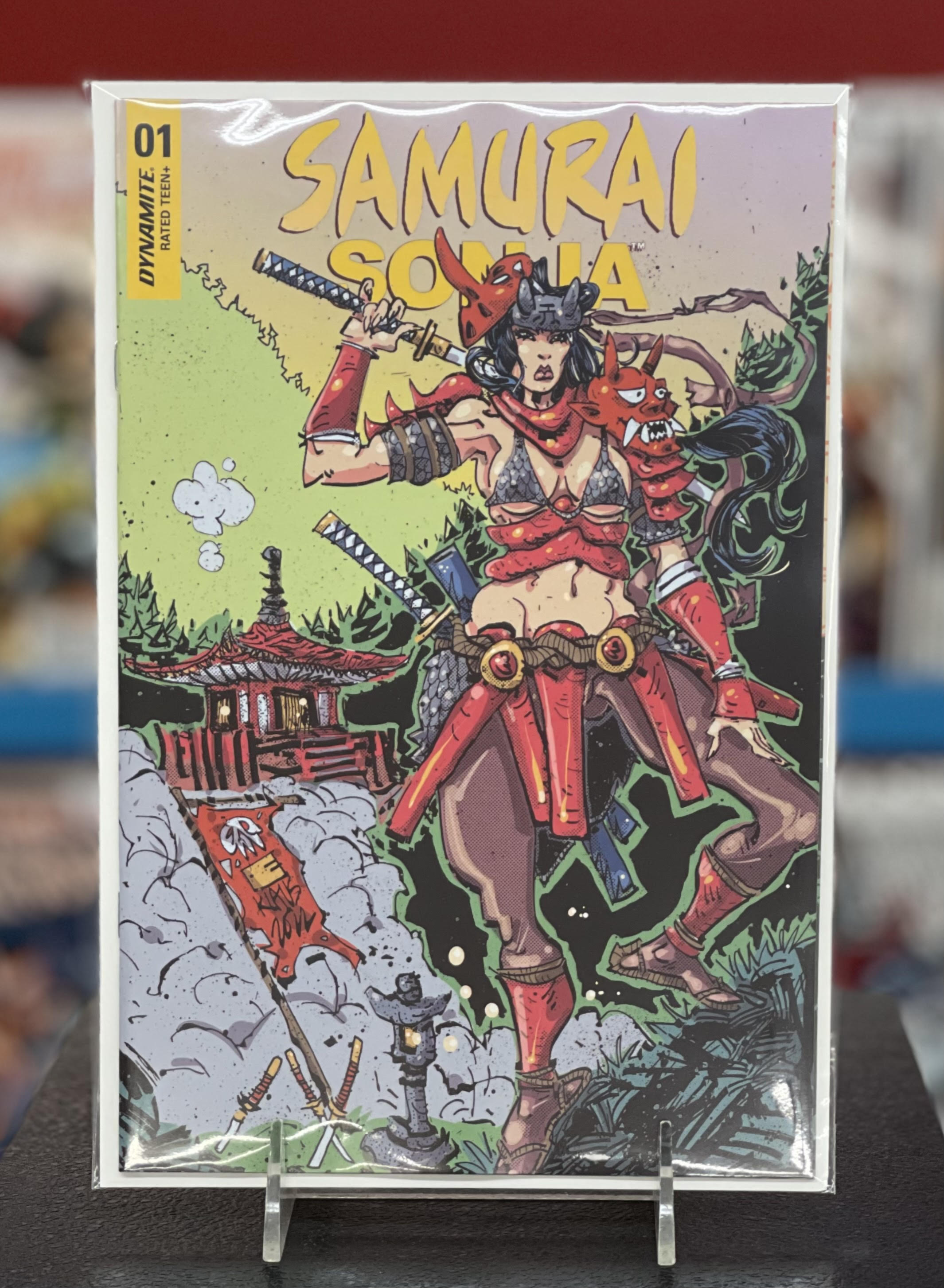 Samurai Sonja #1 Dragon's Lair Exclusive