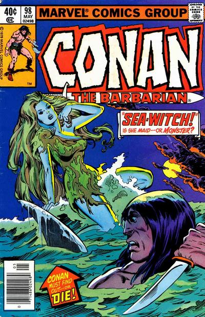 Conan The Barbarian #98 [Newsstand]-Good (1.8 – 3)