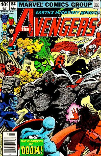 The Avengers #188 [Newsstand] - Fn-