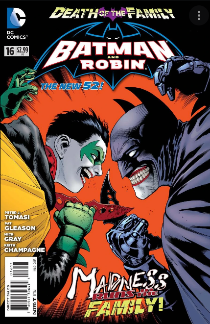 Batman and Robin #16 Death of the Family (2011)