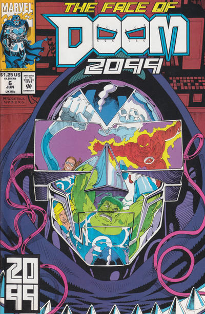 Doom 2099 #6 [Direct]-Very Good (3.5 – 5)