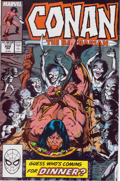 Conan The Barbarian #228 [Direct]-Fine (5.5 – 7)