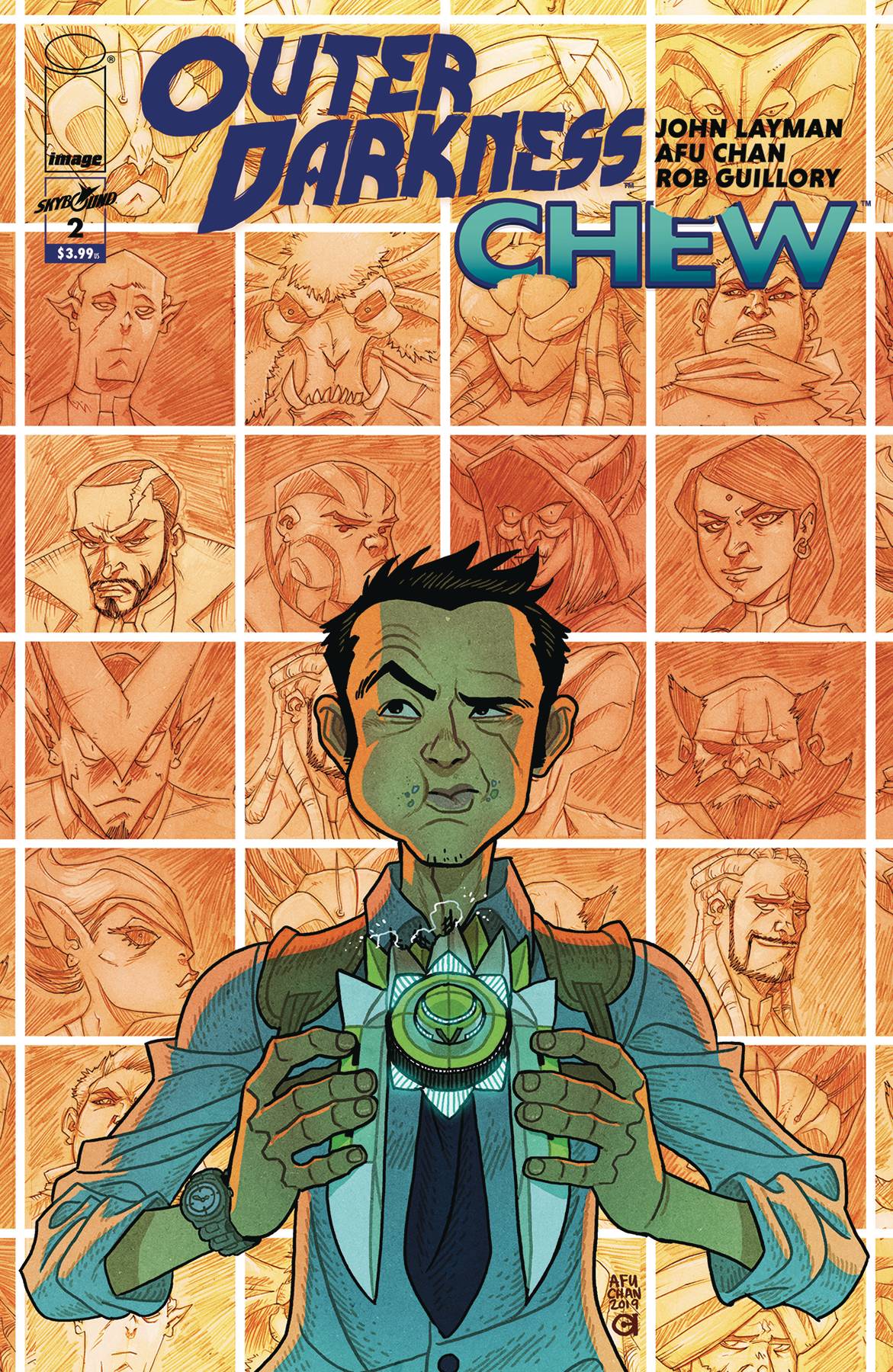 Outer Darkness Chew #2 Cover A Chan (Mature) (Of 3)