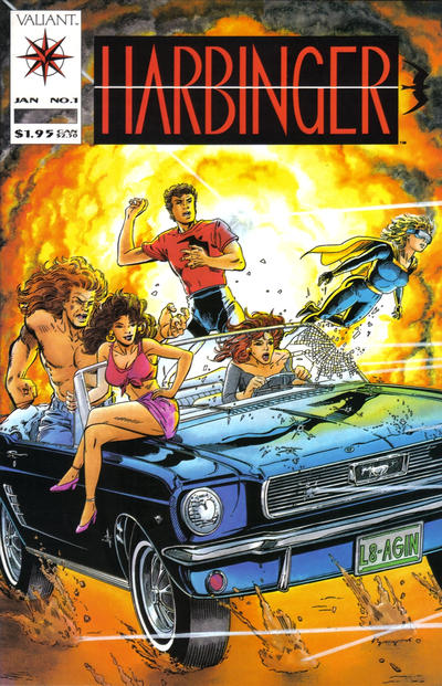 Harbinger #1-Very Fine (7.5 – 9) 1st Team Appearance of The Renegades, Harbinger Resistance Group