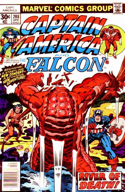 Captain America #208 [Regular Edition]-Fine (5.5 – 7)