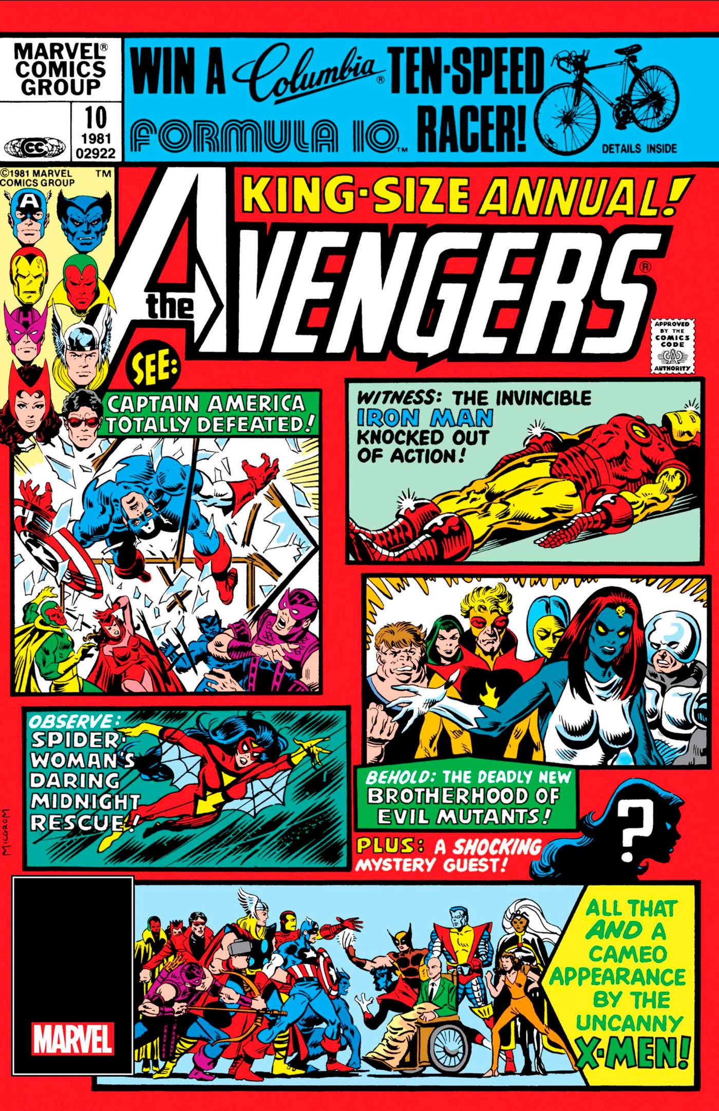Avengers Annual #10 Facsimile Edition