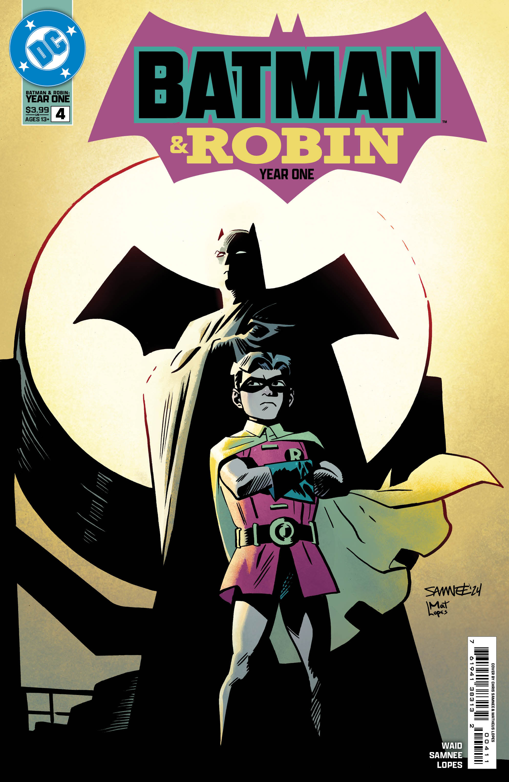 Batman and Robin Year One #4 (Of 12) Cover A Chris Samnee