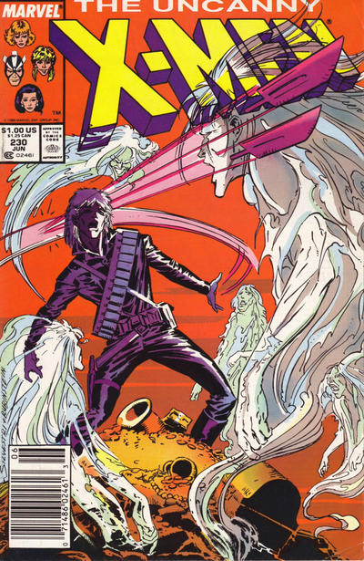 The Uncanny X-Men #230 [Newsstand]-Very Good/Fine