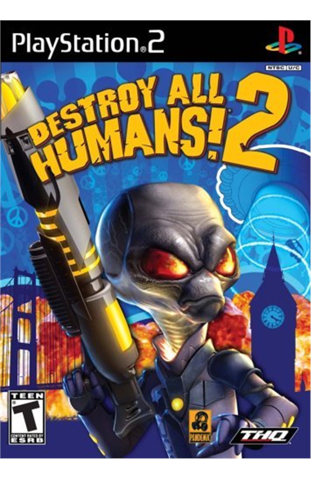 Playstation 2 Ps2 Destroy All Humans 2