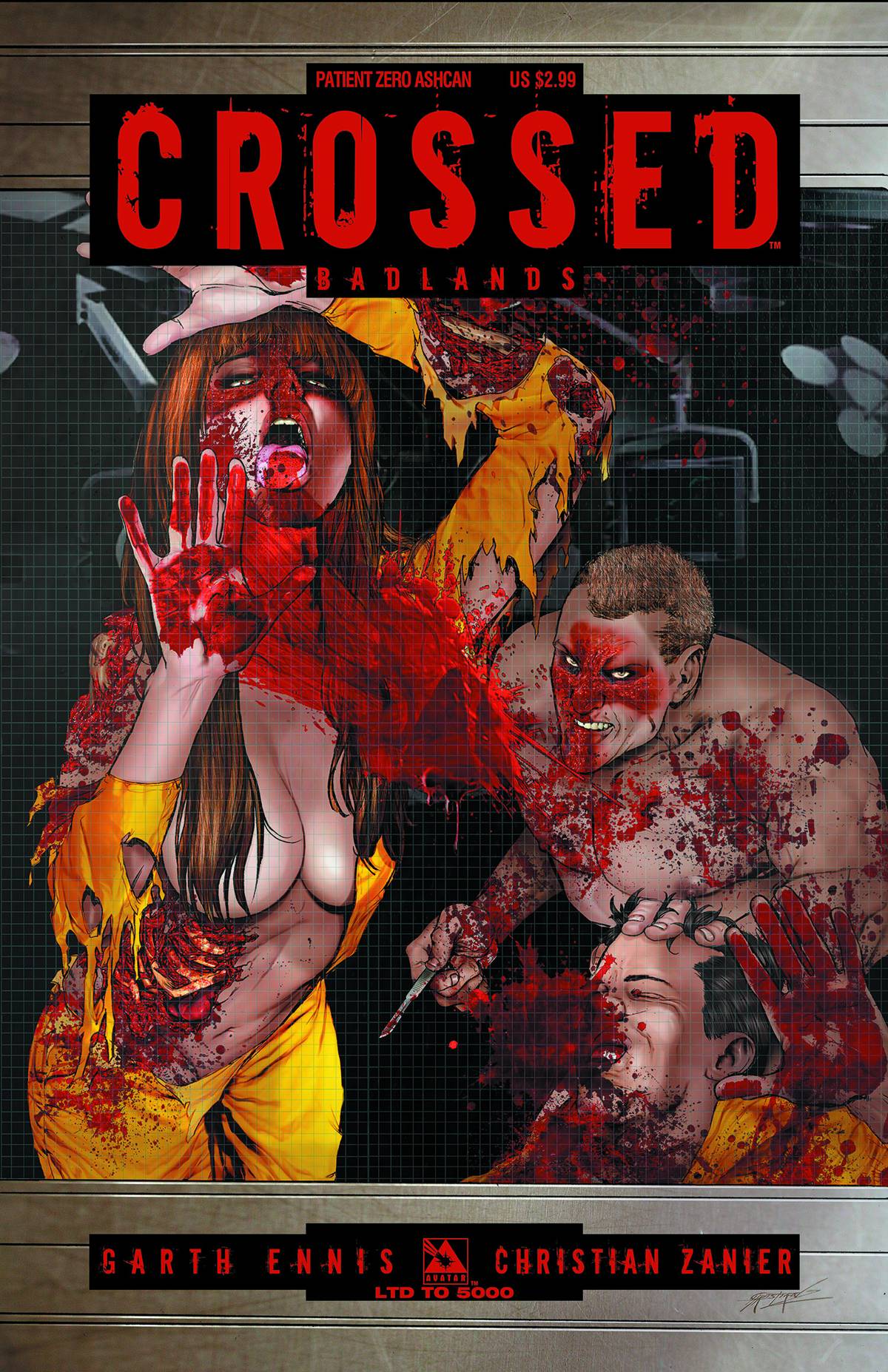 Crossed Badlands Patient Zero Ashcan