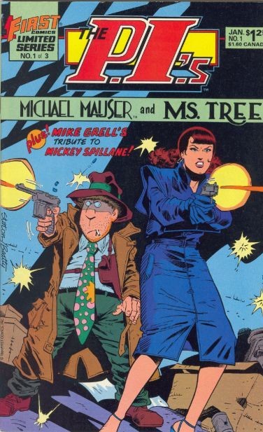 The P.I.'S: Michael Mauser And Ms. Tree Limited Series Bundle Issues 1-3