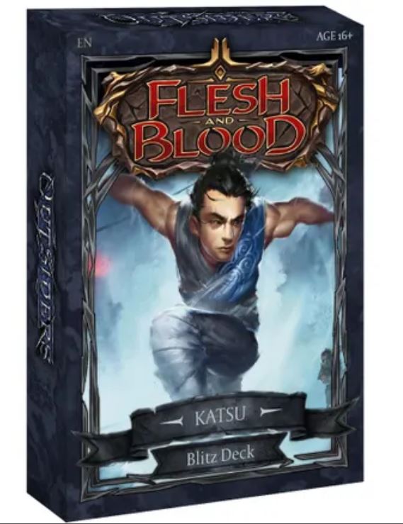 Flesh And Blood TCG: Outsiders Blitz Deck – Katsu