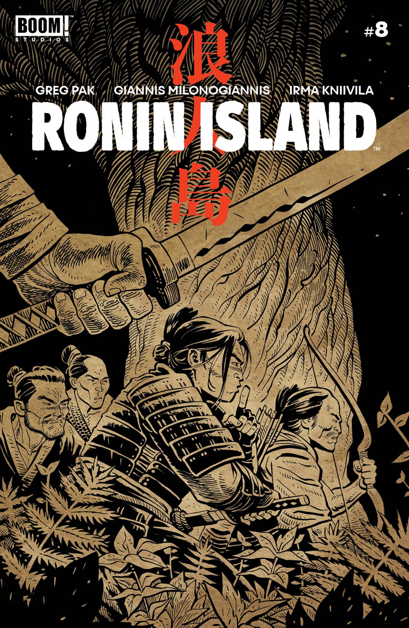 Ronin Island #8 Cover B Preorder Young Variant