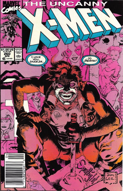 The Uncanny X-Men #260 [Newsstand]-Very Good (3.5 – 5)