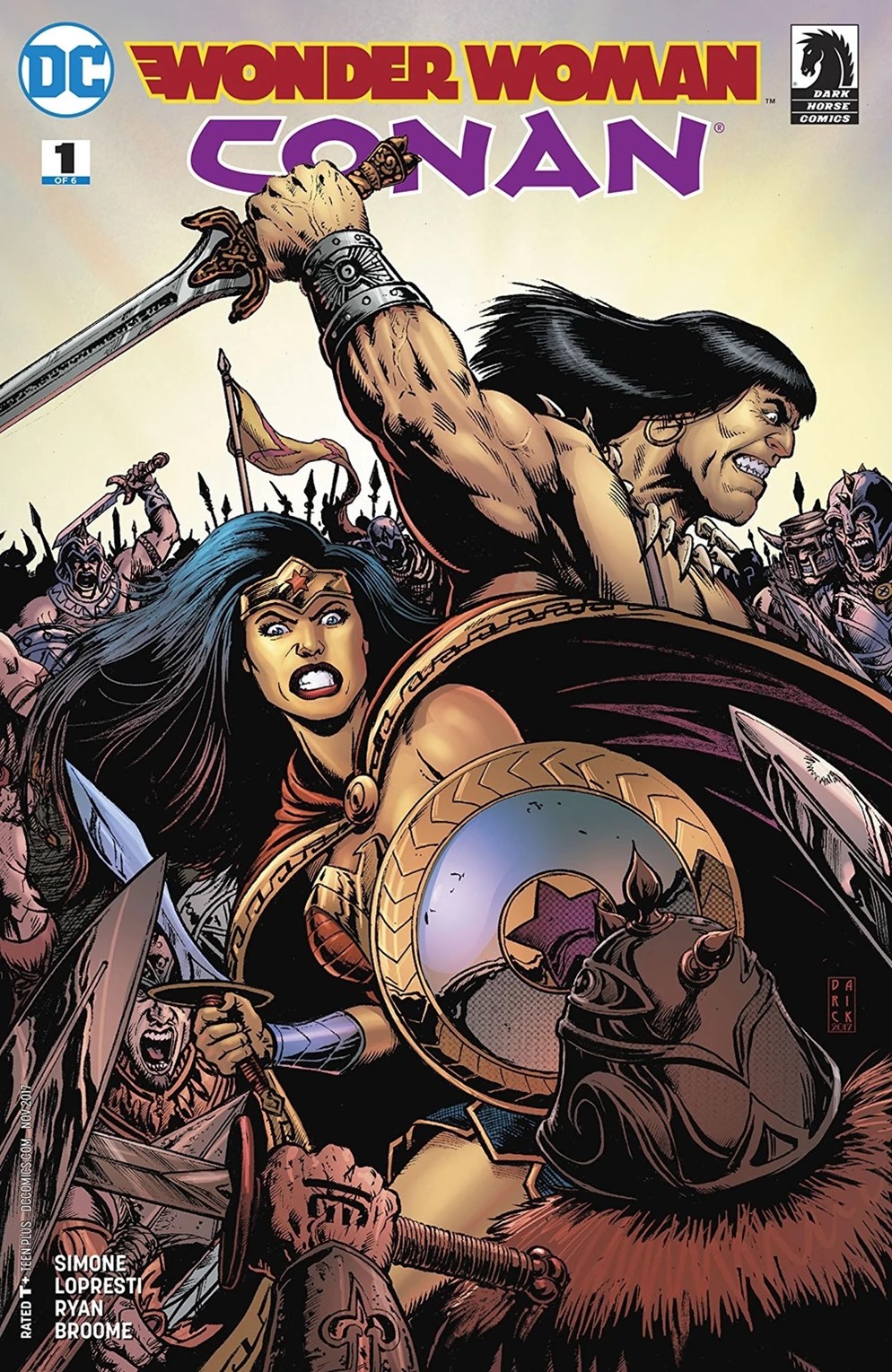 Wonder Woman/Conan Limited Series Bundle Issues 1-6