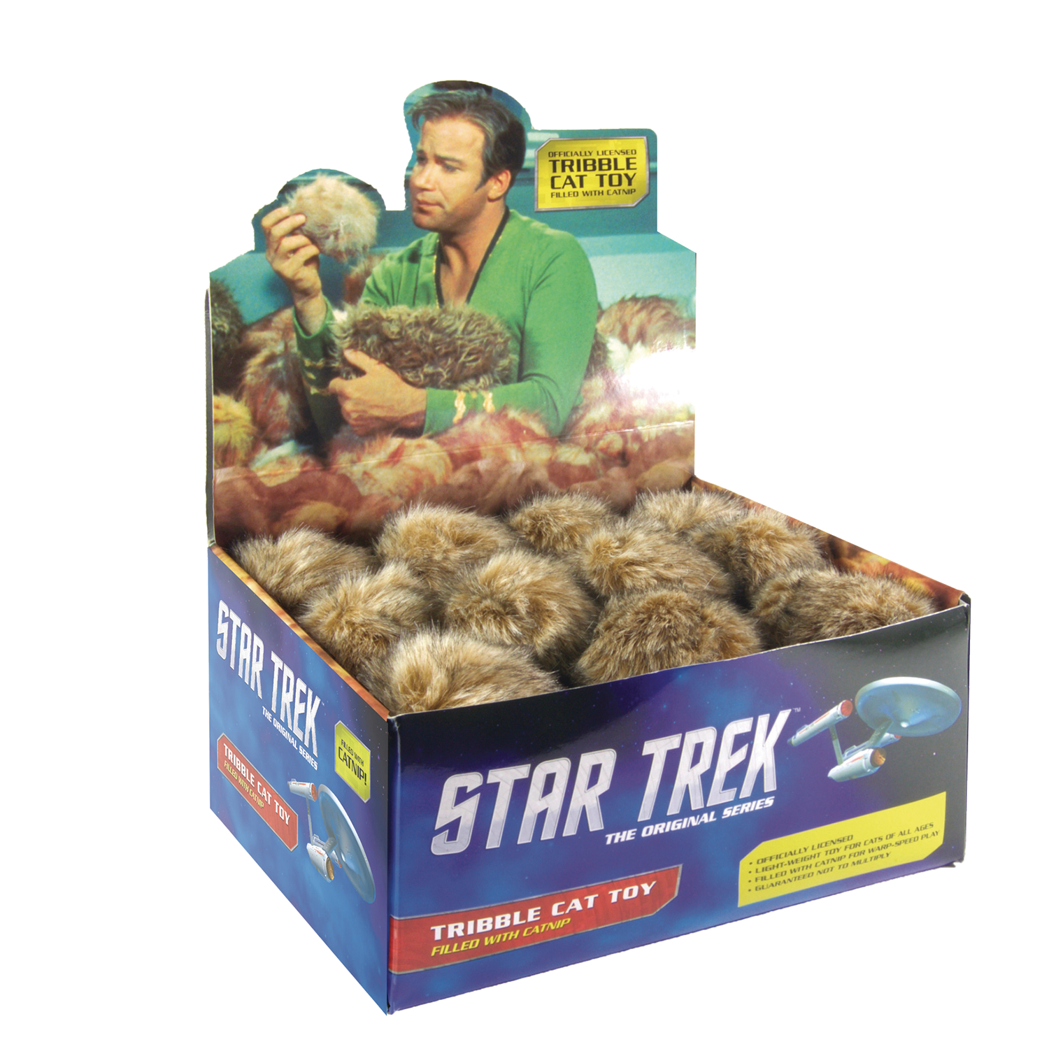 Star Trek Tos Tribble Cat Toy 24ct Display