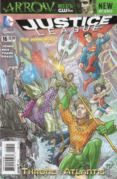 Justice League #16 Variant Edition (2011)