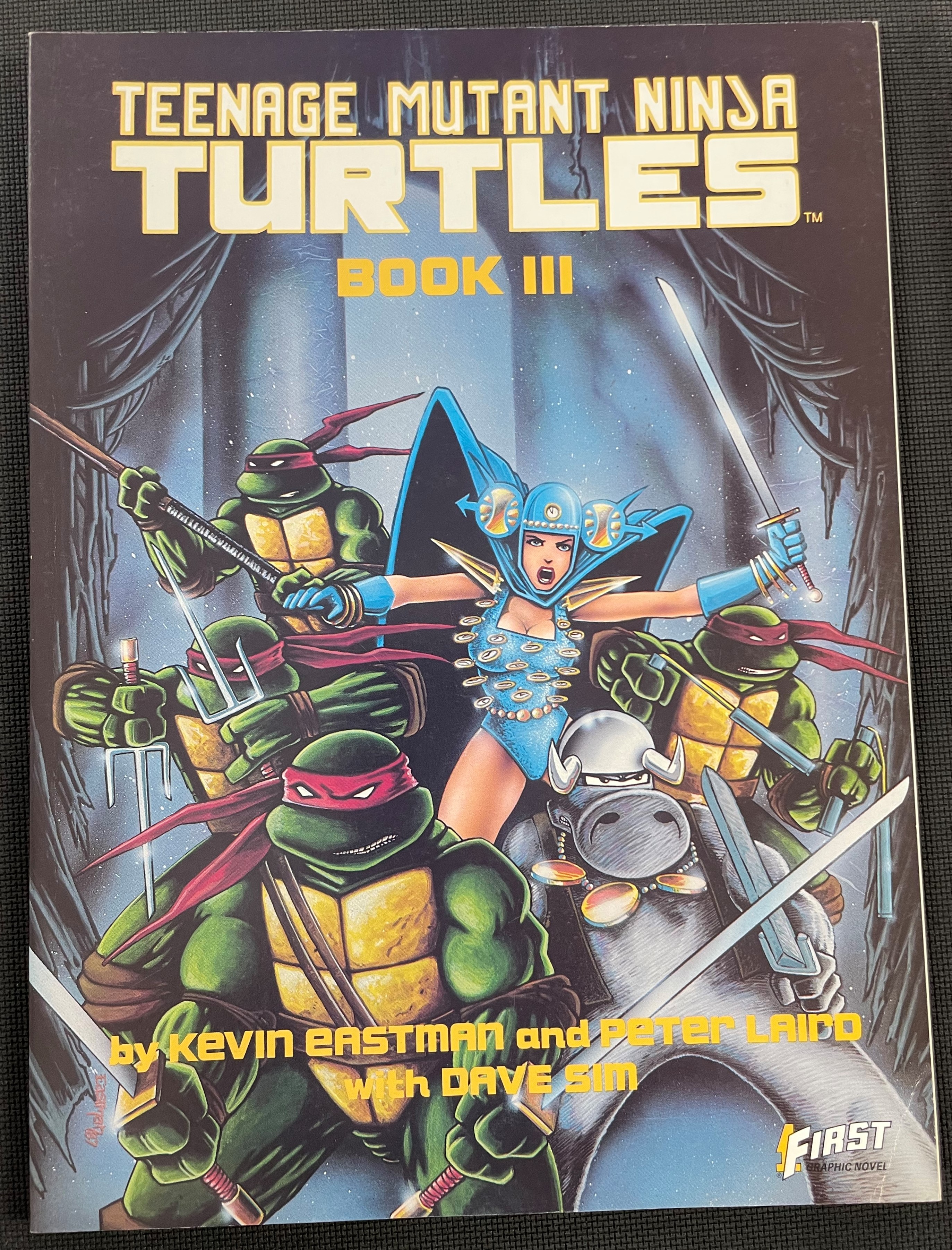 Teenage Mutant Ninja Turtles Tpb (1986-1988 First Comics) #3-1St