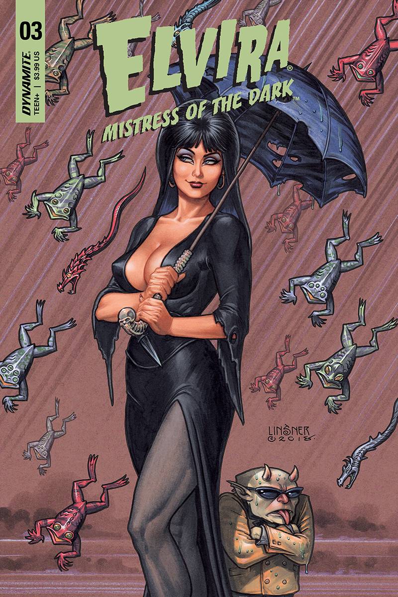 Elvira Mistress of Dark #4 Cover A Linsner