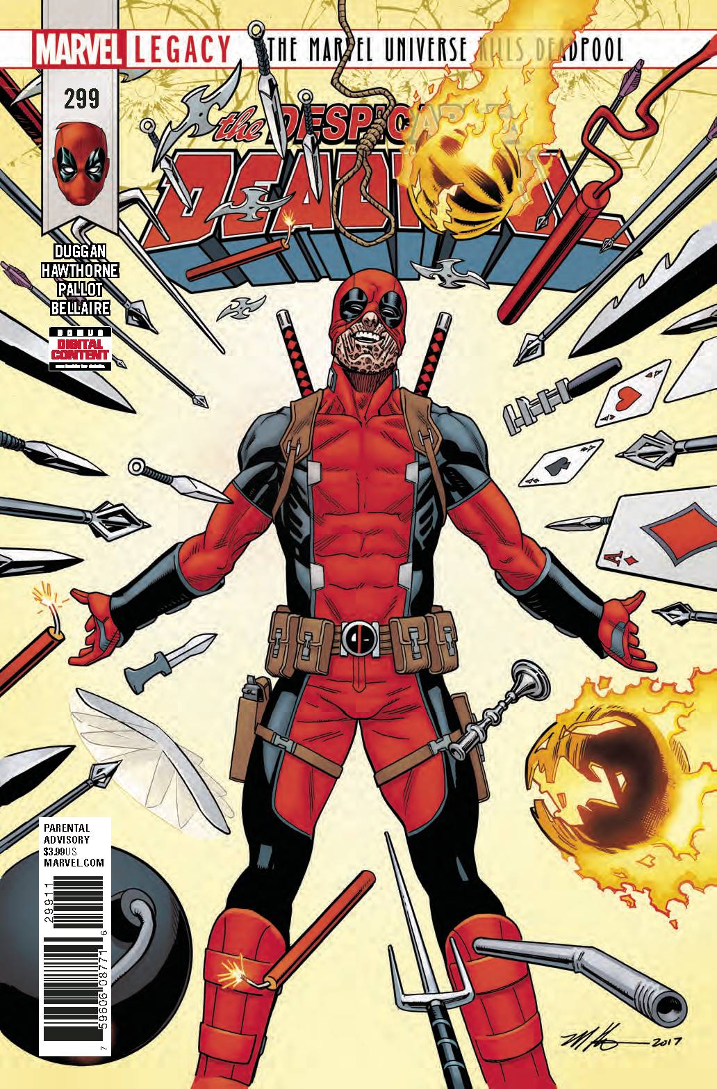 Despicable Deadpool #299 Leg (2017)