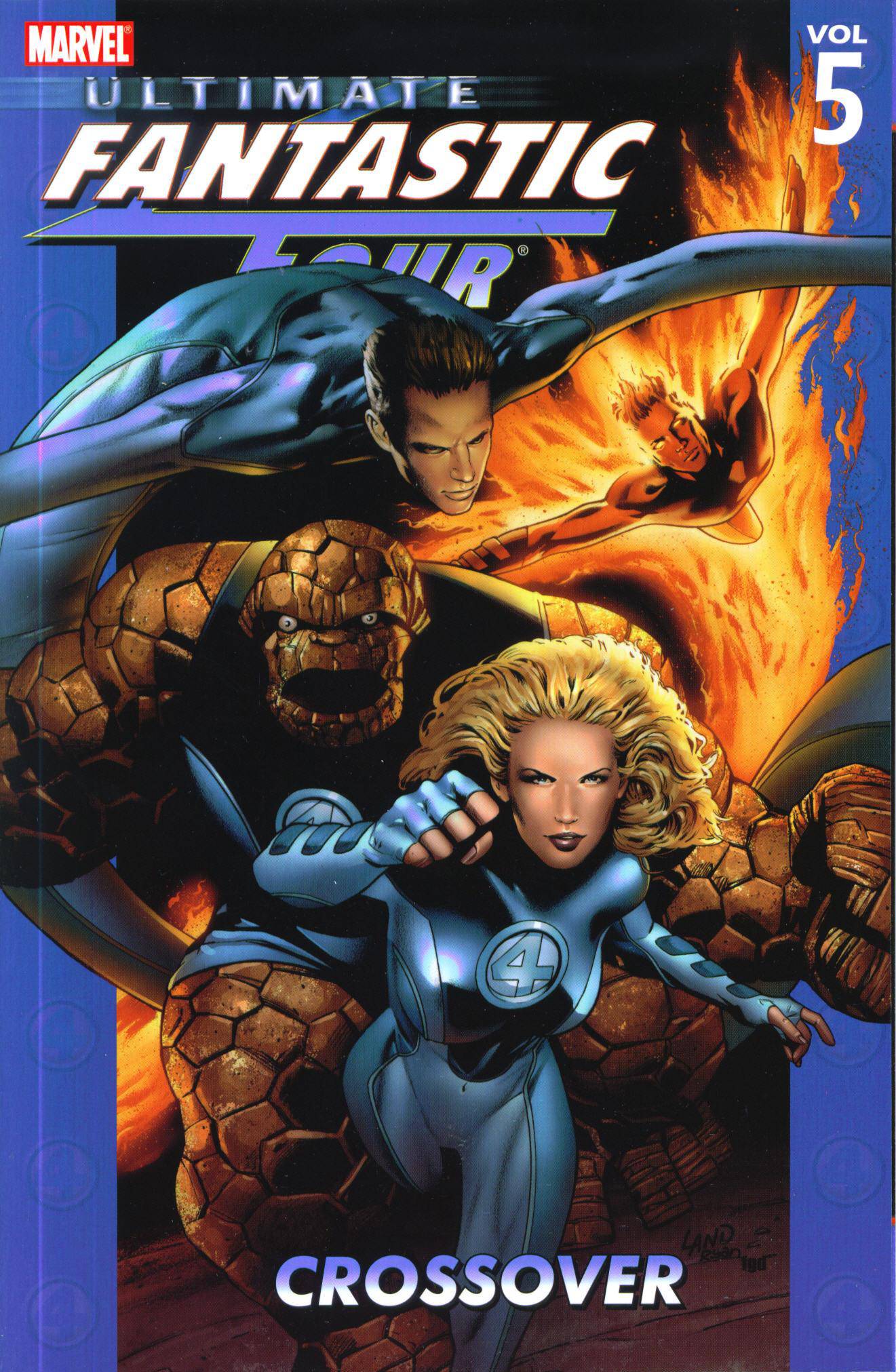 Ultimate Fantastic Four Graphic Novel Volume 5 Crossover