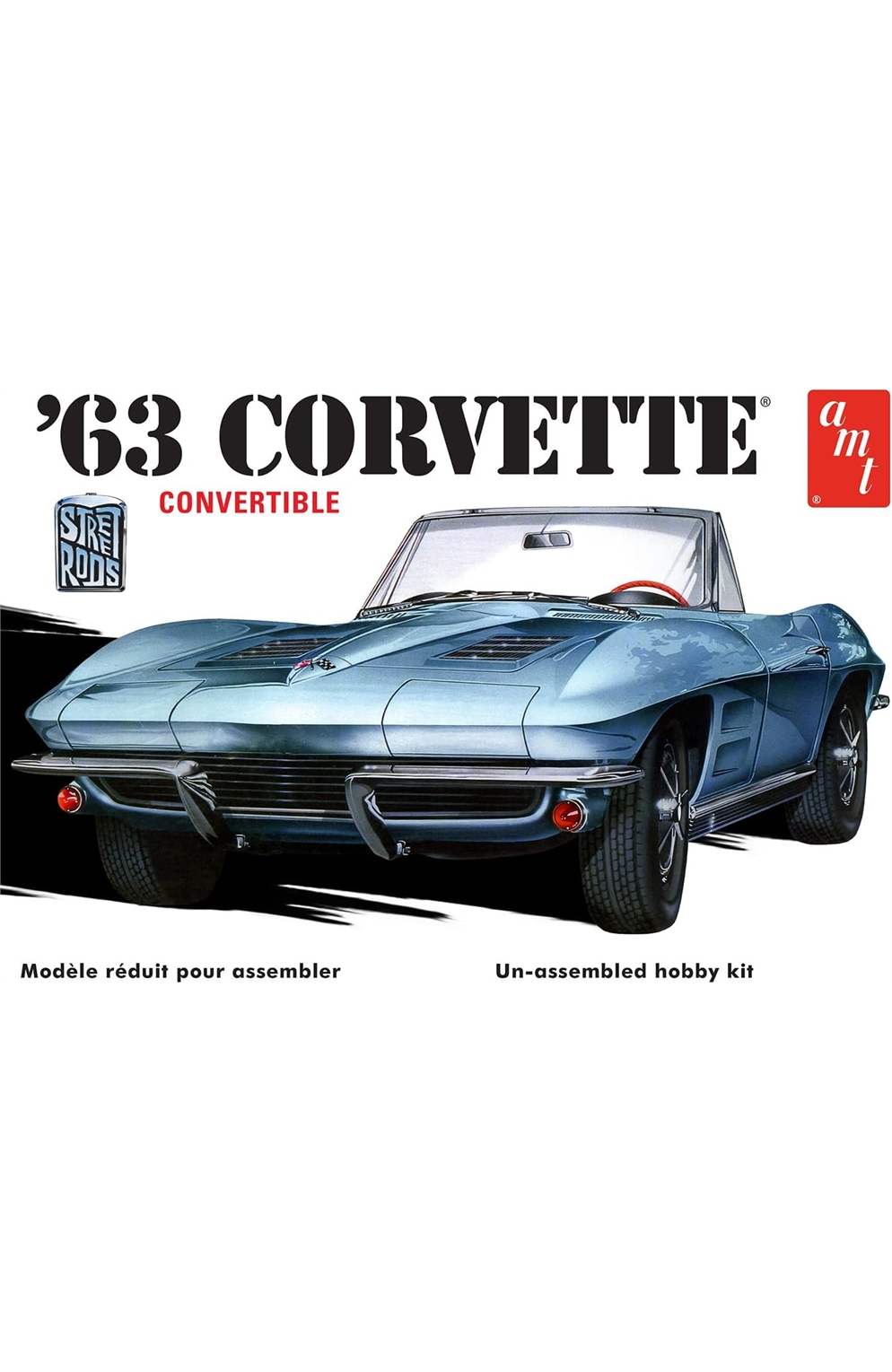 '63 Chevrolet Corvette Convertible Model Kits 1:25
