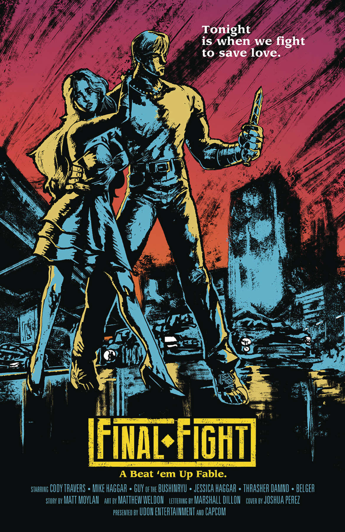 Final Fight #1 Cover E 1 for 5 Incentive Josh Perez (Of 4)