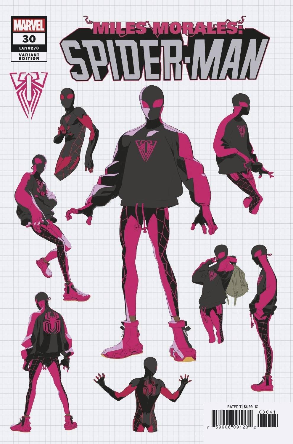 Miles Morales: Spider-Man #30 Conley Design Variant (2019)