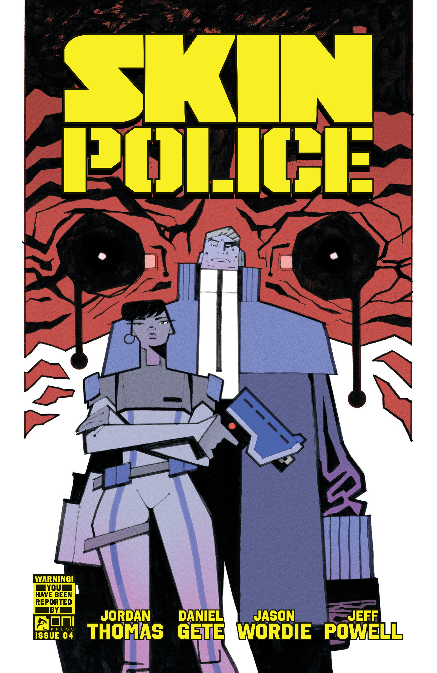 Skin Police #4 Cover B Joe Palmer Variant (Of 4)