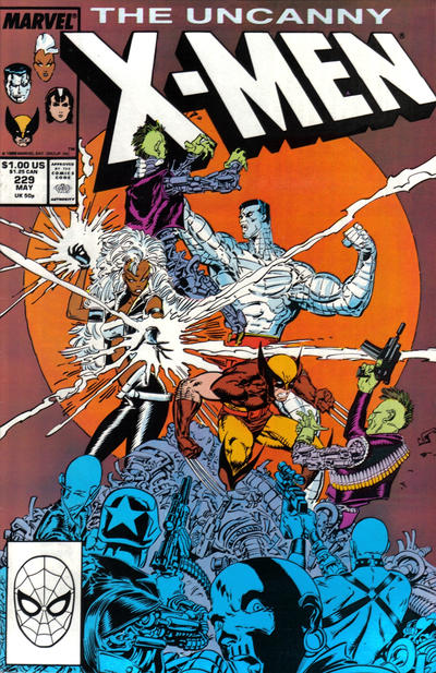 The Uncanny X-Men #229 [Direct]-Near Mint (9.2 - 9.8)