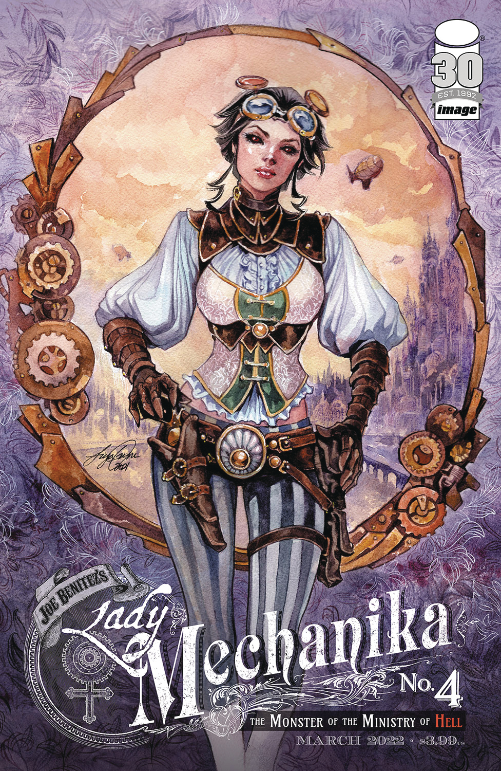 Lady Mechanika Monster of Ministry of Hell #4 Cover B (Of 4)