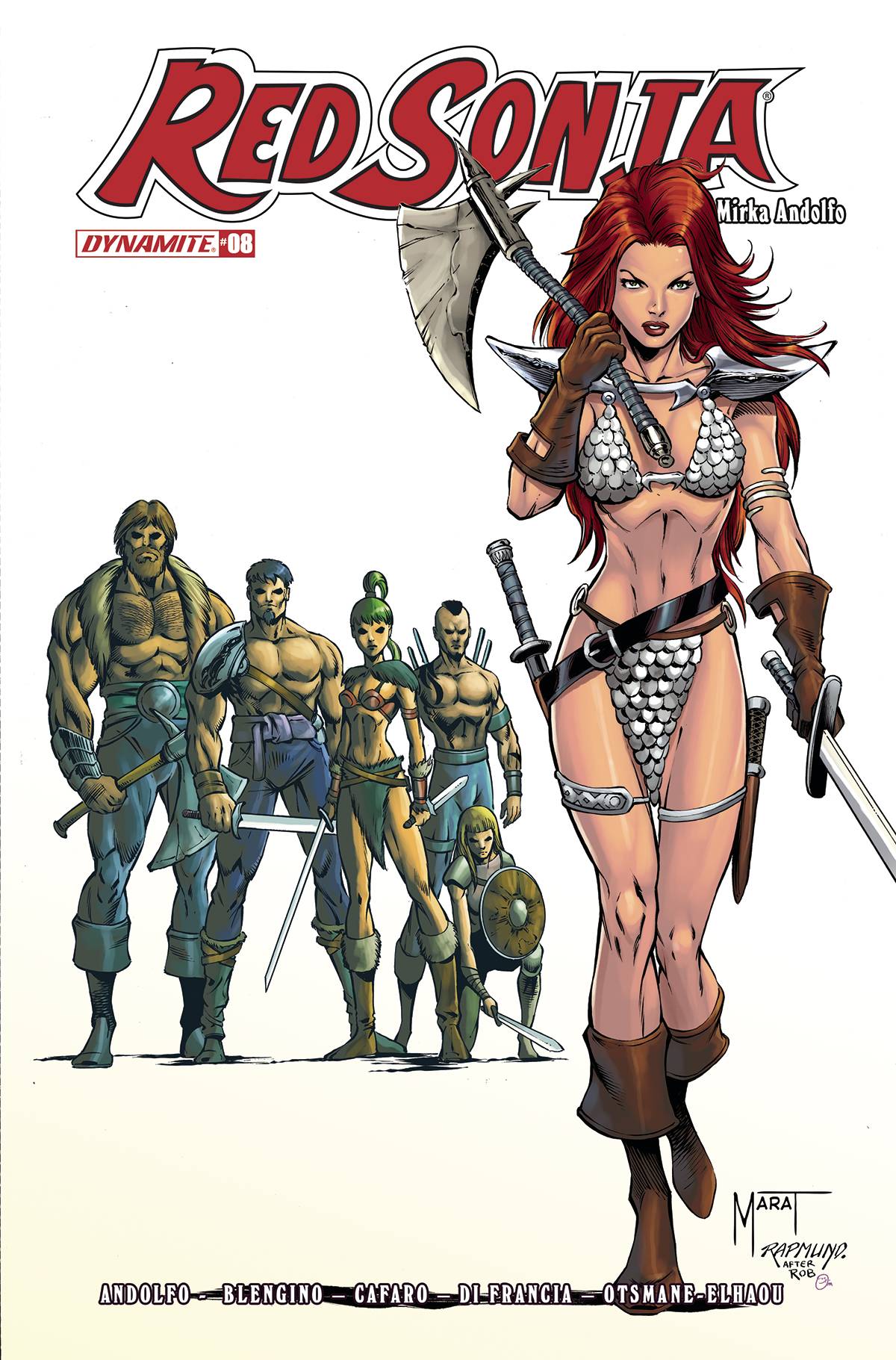 Red Sonja #8 Cover L Last Call Liefeld Homage Mychaels (2021)