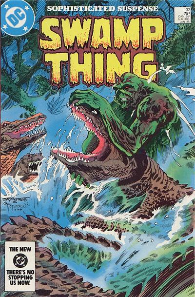The Saga of Swamp Thing #32 [Direct]-Very Fine